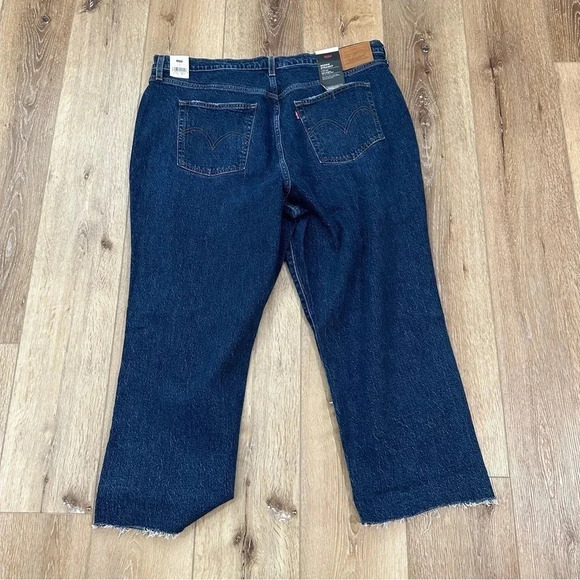 Levi's Women's High Rise Jeans - Dark Blue - Picture 8 of 8